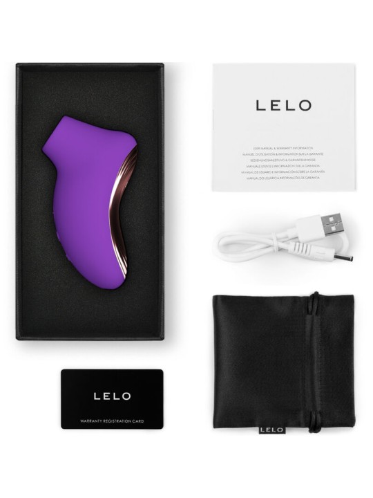 LELO - SONA 2 TRAVEL PURPLE SONIC CLITORIS MASSAGER