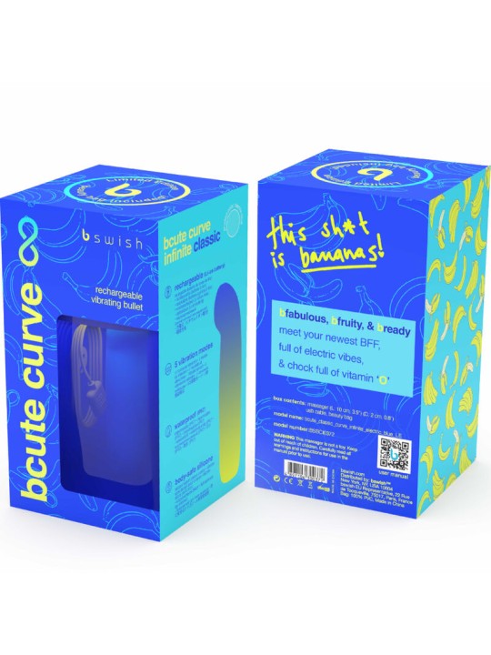 B SWISH - BCUTE CURVE INFINITE CLASSIC LIMITED EDITION OPLAADBARE BLAU