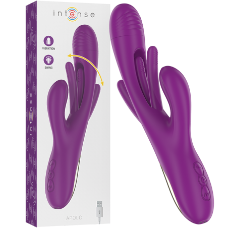 INTENSE - APOLO WIEDERAUFLADBARER MULTIFUNKTIONSVIBRATOR 7 VIBRATIONEN