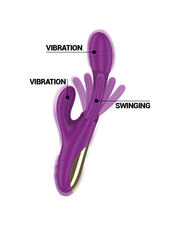 INTENSE - APOLO WIEDERAUFLADBARER MULTIFUNKTIONSVIBRATOR 7 VIBRATIONEN