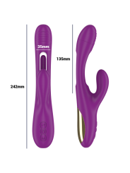 INTENSE - APOLO VIBRATORE MULTIFUNZIONE RICARICABILE 7 VIBRAZIONI CON 