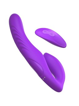 FANTASY FOR HER - VIBRADOR DOBLE PENETRACION CONTROL REMOTO 9 NIVELES 