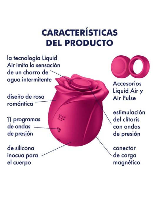 SATISFYER - AIR PULSE VIBRATEUR FLEUR CLASSIQUE PRO 2