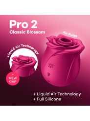 SATISFYER - AIR PULSE VIBRATEUR FLEUR CLASSIQUE PRO 2