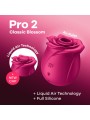 SATISFYER - AIR PULSE VIBRADOR PRO 2 CLASSIC BLOSSOM