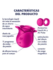 SATISFYER - AIR PULSE PRO 2 MODERNE BLOESEM VIBRATOR