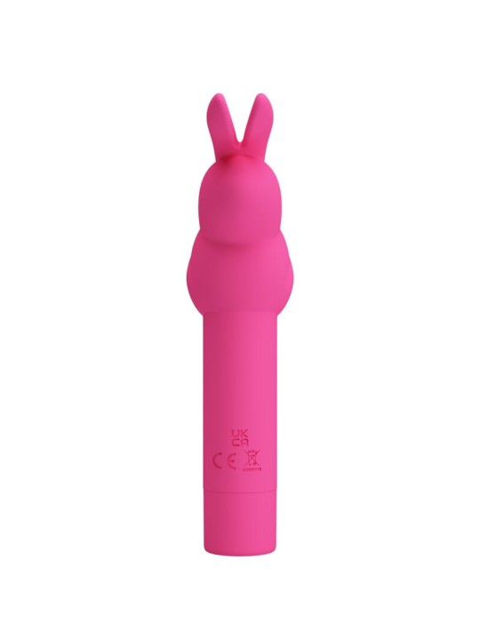 PRETTY LOVE - VIBRADOR DE SILICONE GERARDO FUSCHIA RABBIT