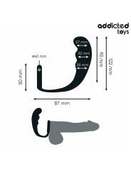 ADDICTED TOYS - ANALPLUG MIT RING MODELL 4