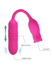 PRETTY LOVE - NOBIKUMA BALLE VIBRANTE EN SILICONE ROSE