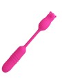 PRETTY LOVE - NOBIKUMA ROSA SILIKON-VIBRIERBULLET