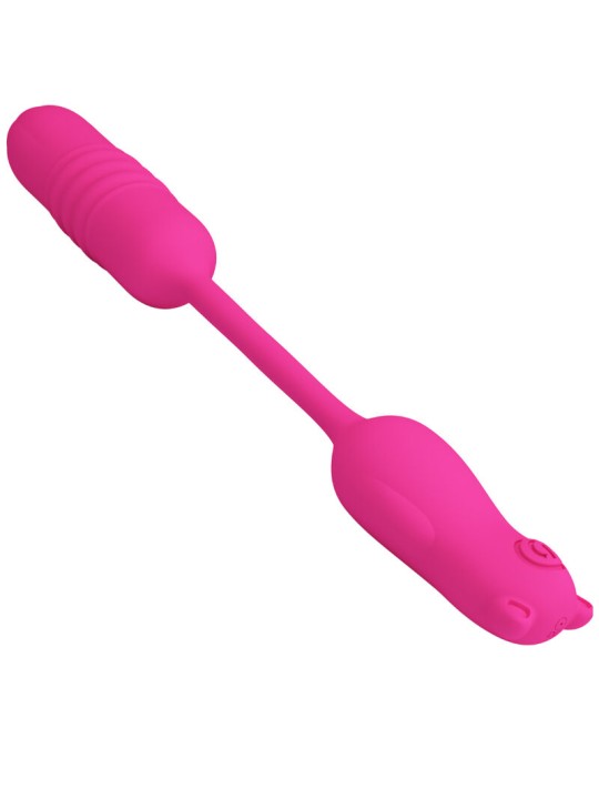 PRETTY LOVE - NOBIKUMA ROSA SILIKON-VIBRIERBULLET