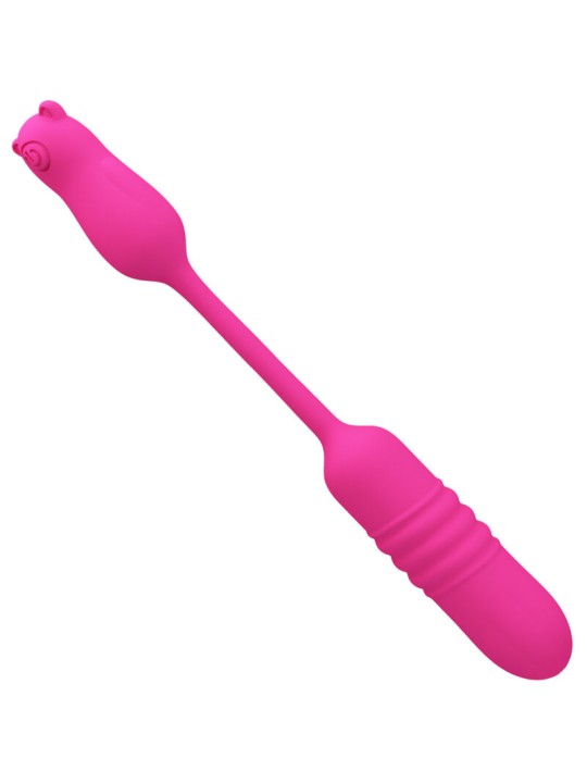 PRETTY LOVE - NOBIKUMA ROSA SILIKON-VIBRIERBULLET