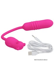 PRETTY LOVE - NOBIKUMA BALA VIBRANTE DE SILICONE ROSA
