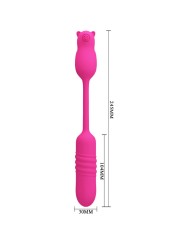 PRETTY LOVE - NOBIKUMA PINK SILICONE VIBRATING BULLET