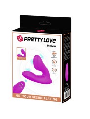 PRETTY LOVE - MASSEUR DE CLITORIS MELVIN AVEC TÉLÉCOMMANDE