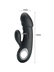 PRETTY LOVE - ANSEL VIBRADOR ESTIMULADOR PUNTO G Y CLITORIS