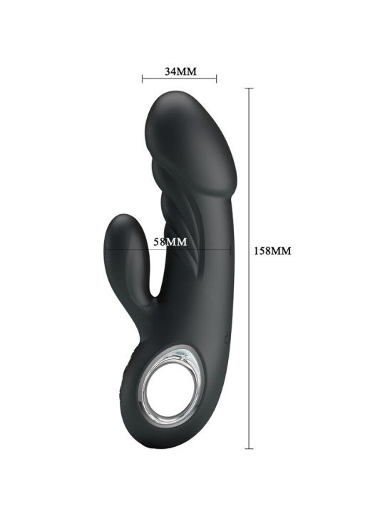 PRETTY LOVE - ANSEL VIBRADOR ESTIMULADOR PUNTO G Y CLITORIS