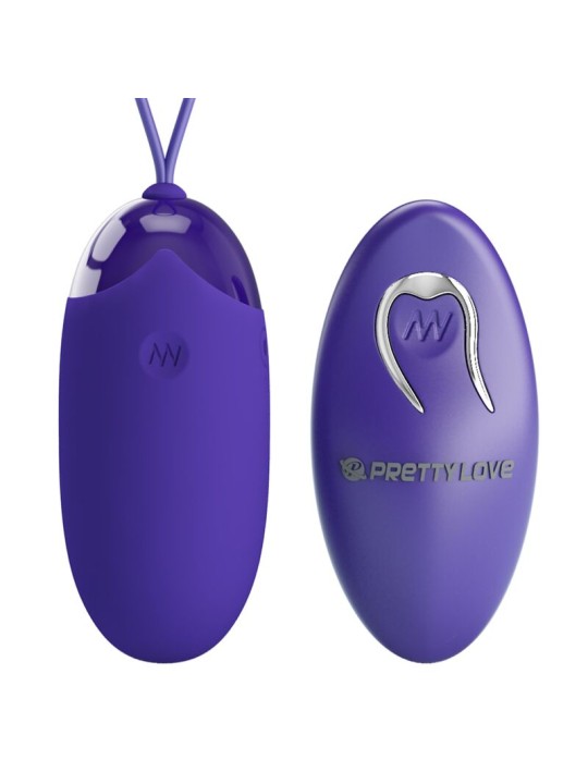 PRETTY LOVE - BERGER YOUTH HUEVO VIBRADOR CONTROL REMOTO VIOLETA