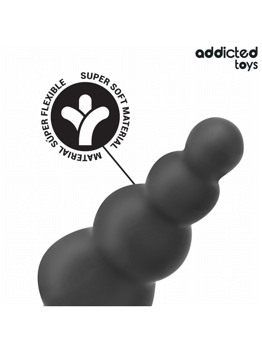 ADDICTED TOYS - PLUG ANAL COM ANEL MODELO 5