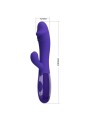 PRETTY LOVE - VIBRATORE SNAPPY YOUTH E STIMOLATORE DEL PUNTO G VIOLETT