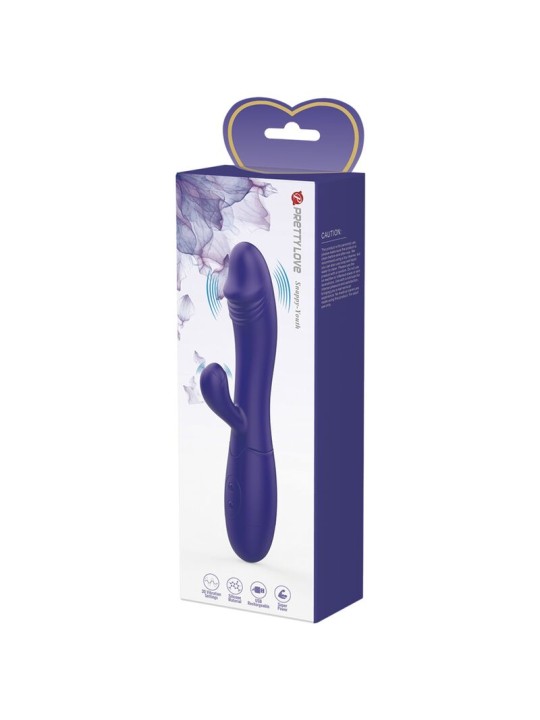 PRETTY LOVE - VIBRATORE SNAPPY YOUTH E STIMOLATORE DEL PUNTO G VIOLETT