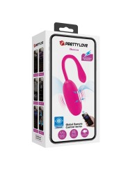 PRETTY LOVE - DOREEN HUEVO VIBRADOR RECARGABLE MAGENTA CONTROL REMOTO