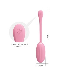 PRETTY LOVE - DOREEN HUEVO VIBRADOR RECARGABLE ROSA