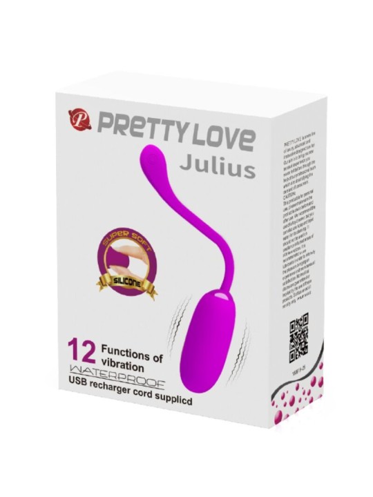 PRETTY LOVE - JULIUS WASSERDICHTES, WIEDERAUFLADBARES VIBRATIONSEI LIL