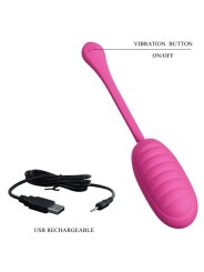 PRETTY LOVE - CATALINA HUEVO VIBRADOR RECARGABLE ROSA APP GRATUITA