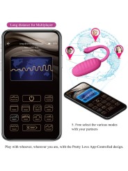 PRETTY LOVE - CATALINA PINK WIEDERAUFLADBARES VIBRIERENDES EI APP