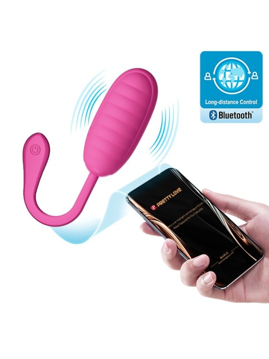 PRETTY LOVE - OEUF VIBRANT RECHARGEABLE CATALINA ROSE APP