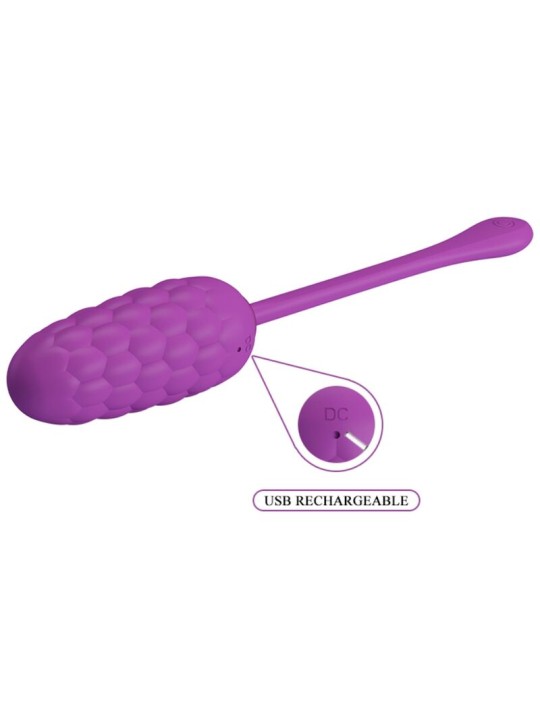 PRETTY LOVE - OEUF VIBRANT TEXTURE MARINE RECHARGEABLE VIOLET