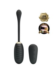 PRETTY LOVE - DOREEN LUXURY RECARREGÁVEL VIBRADOR OVO PRETO CONTROLE R