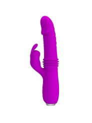 PRETTY LOVE - DOROTHY VIBRADOR CONEJO RECARGABLE MORADO