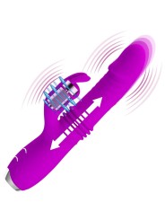 PRETTY LOVE - DOROTHY VIBRADOR CONEJO RECARGABLE MORADO