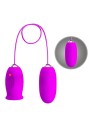 PRETTY LOVE - DAISY DUAL EGG WIEDERAUFLADBARER VIBRATOR LILA