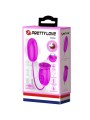 PRETTY LOVE - VIBRATEUR RECHARGEABLE DAISY DUAL EGG VIOLET