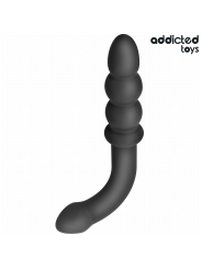 ADDICTED TOYS - DOUBLE ANAL MASSAGER SILICONE 16.5 CM