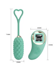 PRETTY LOVE - VIVIAN HUEVO VIBRADOR CONTROL REMOTO VERDE