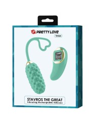 PRETTY LOVE - VIVIAN GREEN REMOTE CONTROL VIBRATING EGG