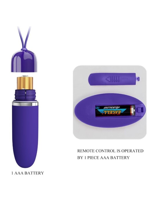 PRETTY LOVE - DARLENE YOUTH VIOLET MINI VIBRIERBULLET