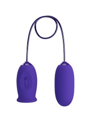 PRETTY LOVE - DAISY YOUTH VIOLET RECHARGEABLE VIBRATOR STIMULATOR
