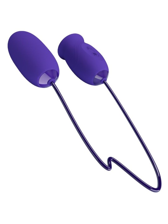 PRETTY LOVE - DAISY YOUTH VIOLET RECHARGEABLE VIBRATOR STIMULATOR