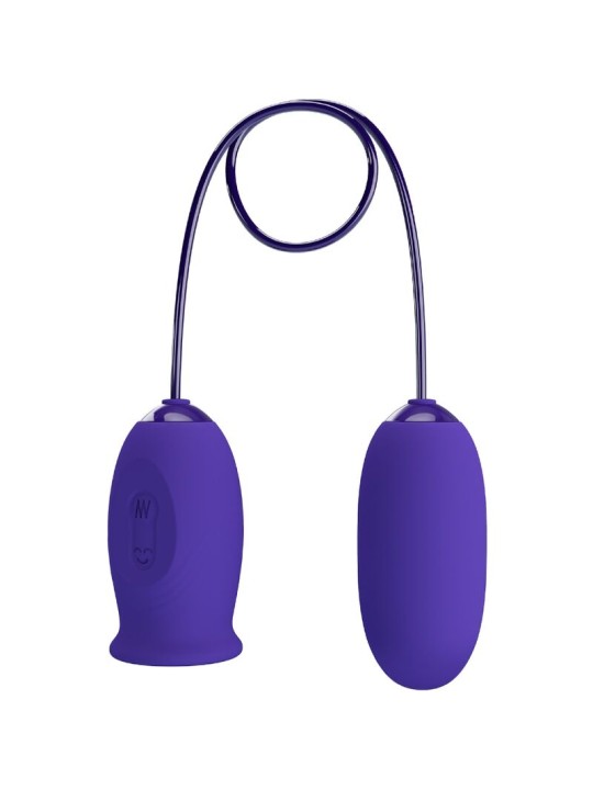 PRETTY LOVE - ESTIMULADOR VIBRADOR RECARREGVEL DAISY YOUTH VIOLET