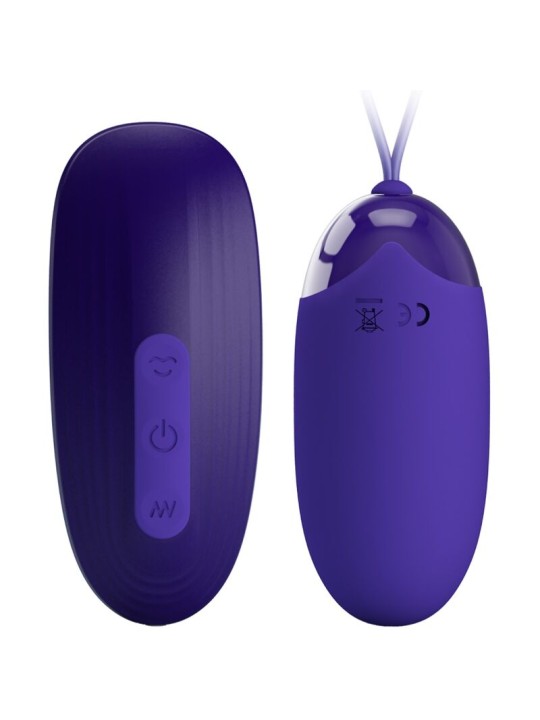 PRETTY LOVE - ESTIMULADOR Y HUEVO PORTATIL