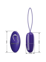 PRETTY LOVE - SELKIE YOUTH MINI HUEVO VIBRADOR CONTROL REMOTO VIOLETA