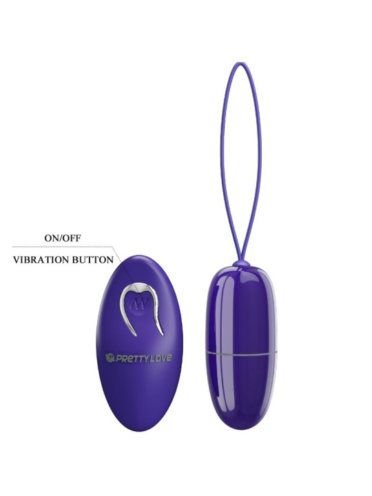 PRETTY LOVE - SELKIE YOUTH MINI OEUF VIBRANT TÉLÉCOMMANDE VIOLET