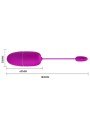 PRETTY LOVE - NIMF APP GESTUURD VIBREREND EI VIOLET
