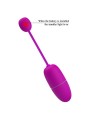 PRETTY LOVE - NYMPH HUEVO VIBRADOR CONTROLADO POR APP VIOLETA