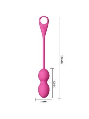 PRETTY LOVE - ELVIRA BOLAS VIBRADORAS RECARGABLE ROSA